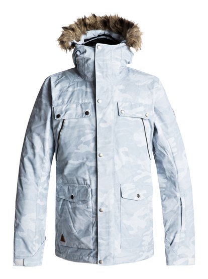 quiksilver, Сноубордическая куртка Selector, WHITE CAMOKAZI (wbb6) Selector - Snow Jacket EQYTJ03145