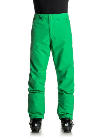 quiksilver, Сноубордические штаны Estate, KELLY GREEN (gnk0) Estate - Snow Pants EQYTP03064