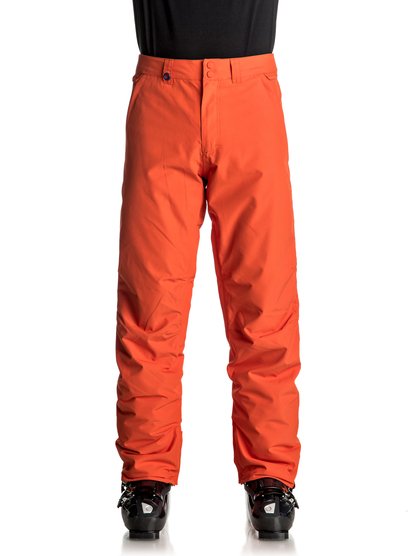quiksilver, Сноубордические штаны Estate, MANDARIN RED (nms0) Estate - Snow Pants EQYTP03064
