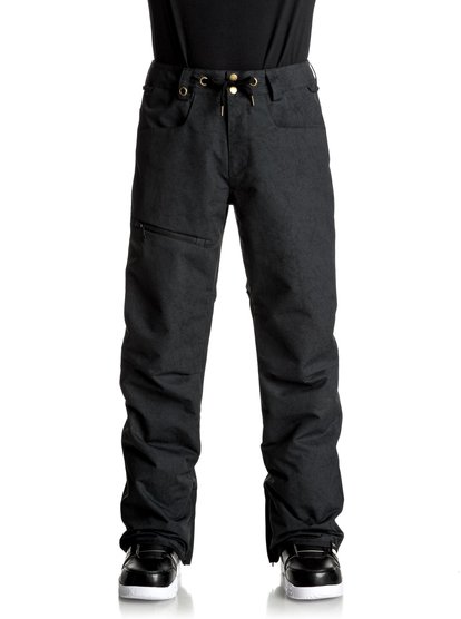 quiksilver, Сноубордические штаны Forest Oak, BLACK (kvj0) Forest Oak - Snow Pants EQYTP03067