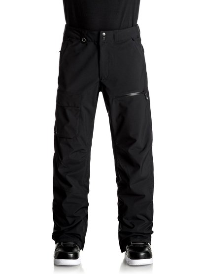quiksilver, Сноубордические штаны Utility Stretch, BLACK (kvj0) Utility Stretch - Snow Pants EQYTP03076