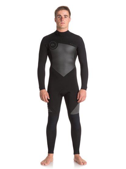 quiksilver, Гидрокостюм с молнией на спине 5/4/3mm Syncro Series, JET BLACK/BLACK (xkkk) 5/4/3mm Syncro Series - Back Zip GBS Wetsuit EQYW103045