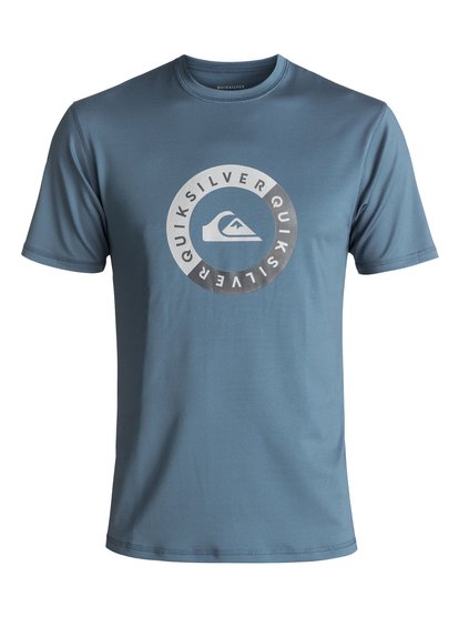 quiksilver, Гидрофутболка Scrypto Surf, REAL TEAL (bpr0) Scrypto Surf - Amphibian UPF 50 Surf T-Shirt for Men EQYWR03086
