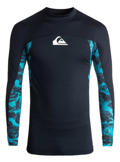 quiksilver, Гидрофутболка с длинным рукавом Slash UPF 50, NAVY BLAZER (byj0) Slash - Long Sleeve UPF 50 Rash Vest EQYWR03091