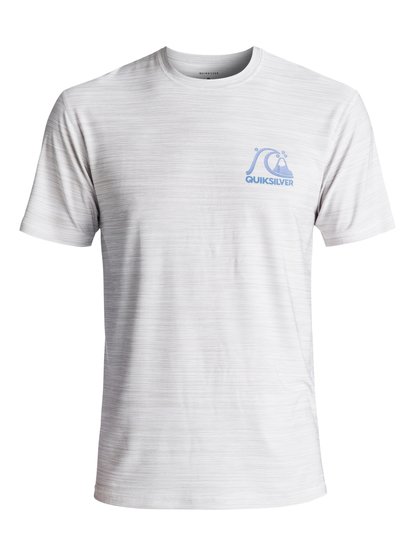 quiksilver, Гидрофутболка Heritage Surf, WHITE (wbb0) Heritage Surf - Amphibian UPF 50 Surf T-Shirt EQYWR03092