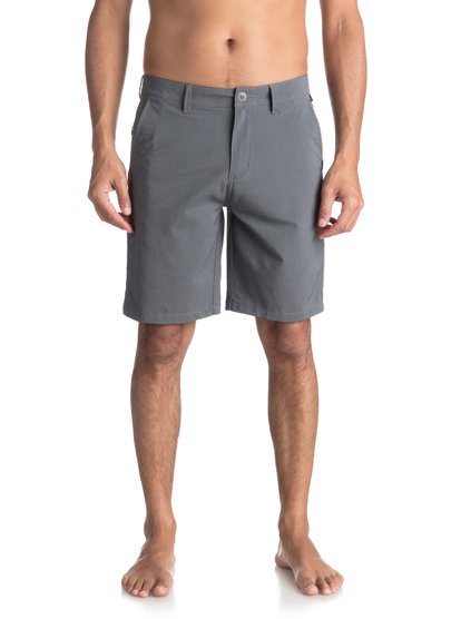 quiksilver, Шорты Amphibian Transit Twill Amphibian 20", IRON GATE (kzm0) Transit Twill Amphibian 20" - Amphibian Shorts for Men EQYWS03494