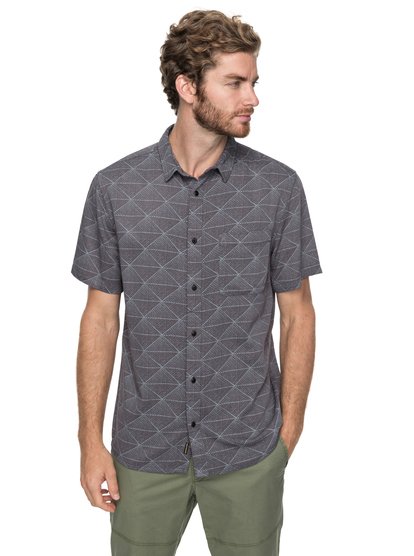 quiksilver, Рубашка с коротким рукавом Variable, IRON GATE VARIABLE SHIRT (kzm6) Variable - Short Sleeve Shirt for Men EQYWT03649