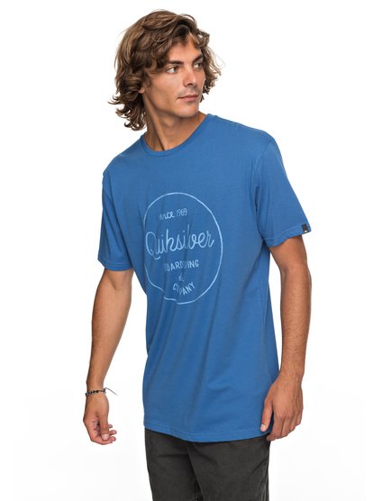 quiksilver, Футболка Classic Morning Slides, BRIGHT COBALT (bpc0) Classic Morning Slides - T-Shirt EQYZT04774