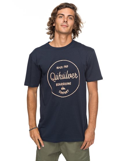 quiksilver, Футболка Classic Morning Slides, NAVY BLAZER (byj0) Classic Morning Slides - T-Shirt EQYZT04774