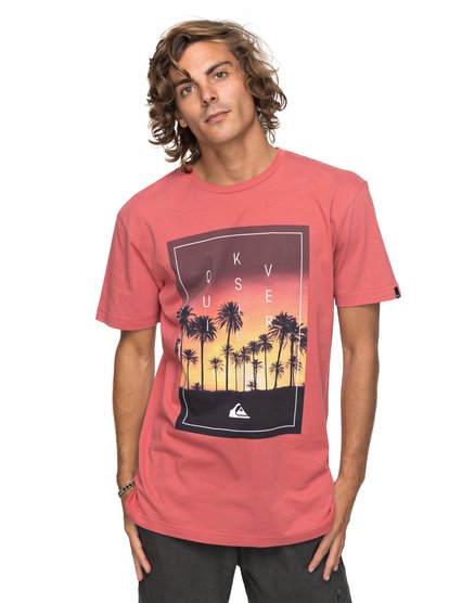quiksilver, Футболка Classic Salina Stars, MINERAL RED (mmz0) Classic Salina Stars - T-Shirt EQYZT04778