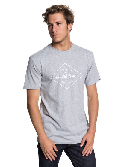 quiksilver, Футболка Classic Amethyst, ATHLETIC HEATHER (sgrh) Classic Amethyst - T-Shirt EQYZT04779
