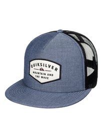 quiksilver, Бейсболка Sass Master, VINTAGE INDIGO (byl0) Sass Master - Trucker Cap for Men AQYHA03995