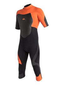 quiksilver, Короткий мужской гидрокостюм на спинной молнии Syncro 3/2mm, FLAME (nmj0) Syncro 3/2mm - Back Zip Springsuit AQYW303016