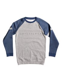 quiksilver, Свитшот Mebok, LIGHT GREY HEATHER (sgrh) Mebok - Longline Sweatshirt EQBFT03380