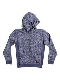 quiksilver, Толстовка на молнии Keller, MEDIEVAL BLUE HEATHER (bteh) Keller - Zip-Up Hoodie EQBFT03388
