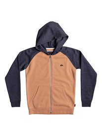 quiksilver, Толстовка на молнии Everyday, CADMIUM ORANGE HEATHER (nhjh) Everyday - Zip-Up Hoodie EQBFT03394