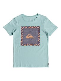 quiksilver, Футболка Classic Nano Spano, EGGSHELL BLUE (bfd0) Classic Nano Spano - T-Shirt EQBZT03682