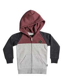 quiksilver, Толстовка на молнии Sun Melt, DARK GREY HEATHER (krph) Sun Melt - Zip-Up Hoodie EQKFT03241