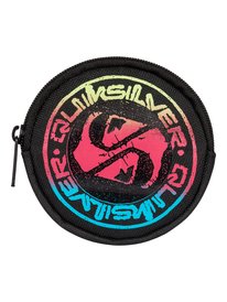 quiksilver, Круглый кошелек на молнии Monedero, BLACK (kvj0) Monedero - Round Zip-Up Coin Wallet EQYAA03435