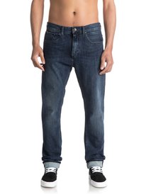 quiksilver, Джинсы скинни Low Bridge Mineral Blue, MINERAL BLUE (btew) Low Bridge Mineral Blue - Skinny Fit Jeans for Men EQYDP03339