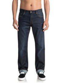 quiksilver, Свободные джинсы High Force Blue Glass, BLUE GLASS (bsnw) High Force Blue Glass - Relaxed Fit Jeans for Men EQYDP03342