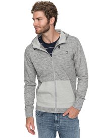 quiksilver, Толстовка на молнии Airdrove, MEDIUM GREY HEATHER (kpvh) Airdrove - Zip-Up Hoodie EQYFT03762
