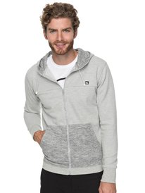 quiksilver, Толстовка на молнии Airdrove, LIGHT GREY HEATHER (sjsh) Airdrove - Zip-Up Hoodie EQYFT03762