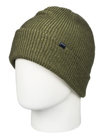 quiksilver, Шапка мужская с отворотом Preference, FOREST NIGHT (csn0) Preference - Cuff Beanie EQYHA03034