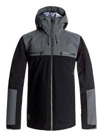 quiksilver, Сноубордическая куртка Arrow Wood, BLACK (kvj0) Arrow Wood - Snow Jacket for Men EQYTJ03118