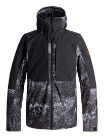quiksilver, Сноубордическая куртка TR Ambition, MARINE IGUANA BW (wbk9) TR Ambition - Snow Jacket for Men EQYTJ03121