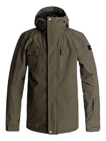 quiksilver, Сноубордическая куртка Mission, GRAPE LEAF (cre0) Mission - Snow Jacket for Men EQYTJ03129