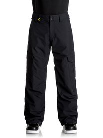 quiksilver, Сноубордические штаны Porter, BLACK (kvj0) Porter - Snow Pants for Men EQYTP03062