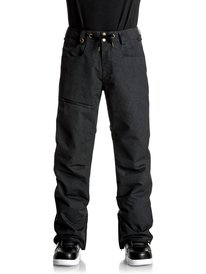 quiksilver, Сноубордические штаны Forest Oak, BLACK (kvj0) Forest Oak - Snow Pants for Men EQYTP03067