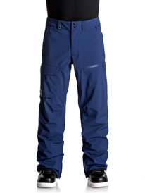 quiksilver, Сноубордические штаны Utility Stretch, ESTATE BLUE (bsw0) Utility Stretch - Snow Pants for Men EQYTP03076