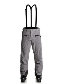 quiksilver, Сноубордические штаны Boundry Plus, GREY HEATHER (kpgh) Boundry Plus - Snow Pants for Men EQYTP03077