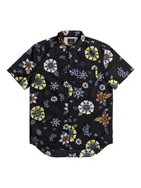 quiksilver, Рубашка с коротким рукавом Sunset Floral, TARMAC SUNSET FLORAL SS (kta6) Sunset Floral - Short Sleeve Shirt EQYWT03634