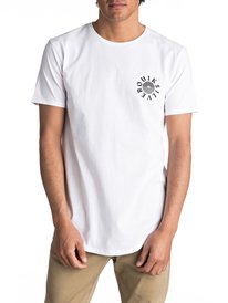 quiksilver, Футболка Scallop East Rising Dogs, WHITE (wbb0) Scallop East Rising Dogs - T-Shirt EQYZT04554