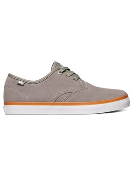 quiksilver, Замшевые кеды Shorebreak, GREY/GREY/GREY (xsss) Shorebreak - Suede Shoes AQBS300014