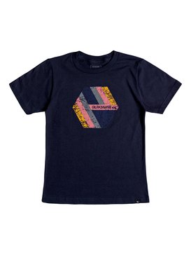 quiksilver, Boy's 8-16 Retro Right Tee, NAVY BLAZER (byj0) RETRO RIGHT BT0 AQBZT03408