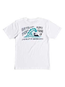 quiksilver, Boy's 8-16 Quik Start Tee, WHITE (wbb0) QUIK START BT0 AQBZT03416
