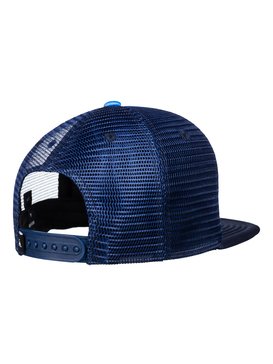 quiksilver, Mix Tape - Casquette trucker pour Garçon 2-7 ans, SILVER LAKE BLUE (bjq0) Mix Tape - Trucker Cap for Boys 2-7 AQKHA03195