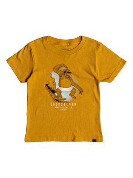 quiksilver, Boy's 2-7 Freestyle Tee, INCA GOLD (nmy0) FREESTYLE KT0 AQKZT03359