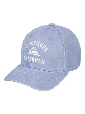quiksilver, Waterman Crescent Bay Snapback Hat, BLUE SHADOW (bkq0) CRESCENT BAY AQMHA03079
