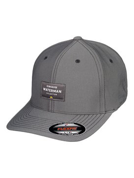 quiksilver, Waterman Sea Breezer Flexfit Hat, DARK SHADOW (krp0) SEA BREEZER AQMHA03080