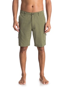 quiksilver, Hombres Shorts Maldive, DEEP LICHEN GREEN (tpc0) Waterman Maldive 9" - Cargo Shorts AQMWS03043