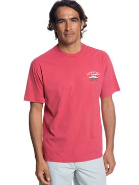 quiksilver, Waterman Todos Charger T-Shirt, CARDINAL (rpe0) TODOS CHARGER QMT0 AQMZT03305