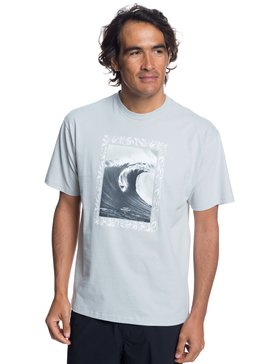 quiksilver, Waterman Nice Right T-Shirt, PIGEON (she0) NICE RIGHT QMT0 AQMZT03306