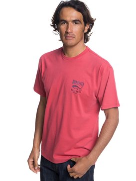 quiksilver, Waterman Gradient Curve T-Shirt, CARDINAL (rpe0) GRADIENT CURVE QMT0 AQMZT03307