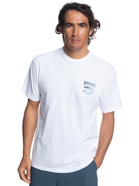 quiksilver, Waterman Gradient Curve T-Shirt, WHITE (wbb0) GRADIENT CURVE QMT0 AQMZT03307