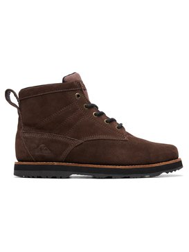 quiksilver, Gart - Wasserabweisende Stiefel mit Schnürsenkeln für Männer, BROWN/BROWN/BLACK (xcck) Gart - Water-Resistant Lace-Up Boots for Men AQYB700035